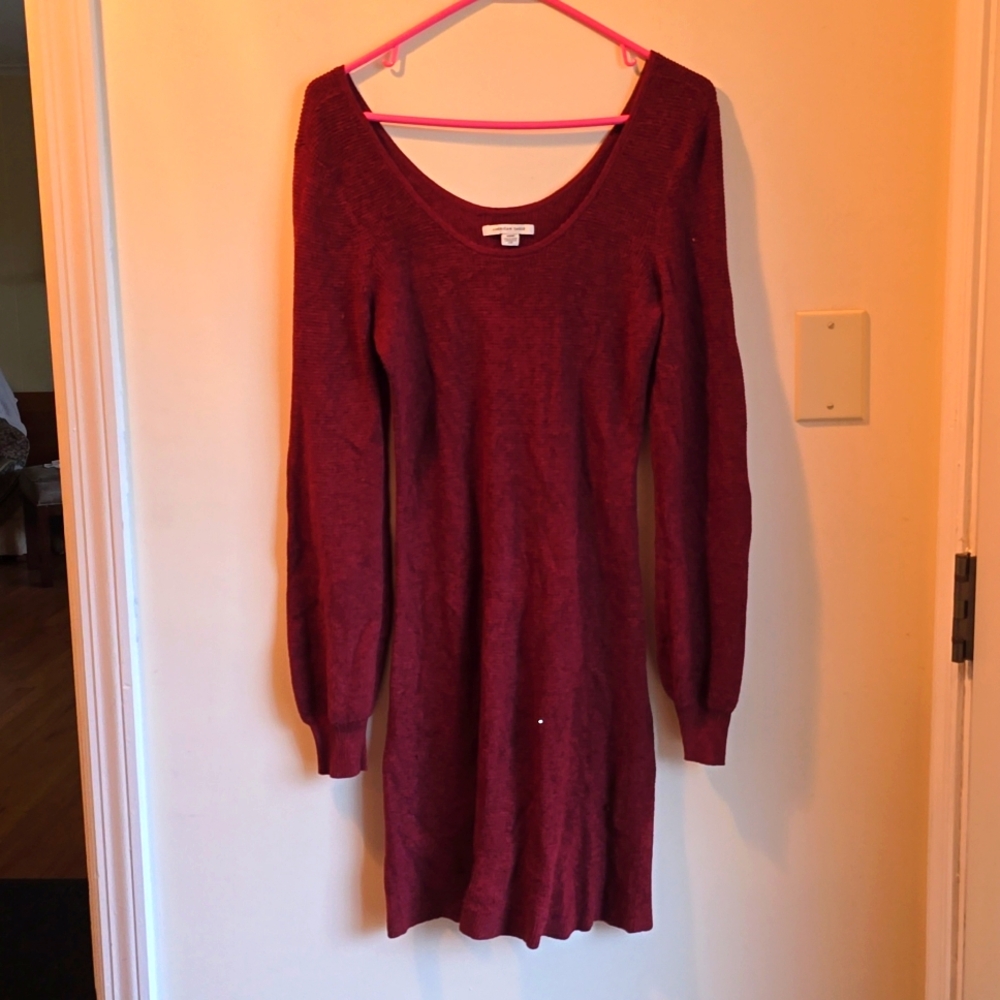 American Eagle fit and flare sweater dress!